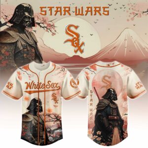 Chicago White Sox x Star Wars Darth Vader Japanese Style 3 Special Edition Jersey