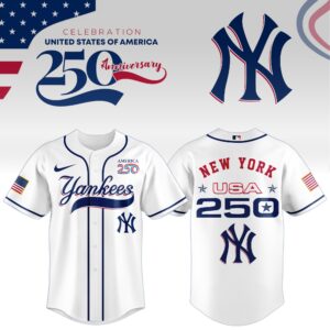 New York Yankees x USA 250 Anniversary Celebration Special Edition Jersey