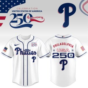 Philadelphia Phillies x USA 250 Anniversary Celebration Special Edition Jersey