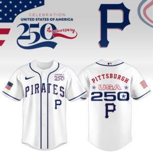 Pittsburgh Pirates x USA 250 Anniversary Celebration Special Edition Jersey