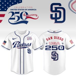San Diego Padres x USA 250 Anniversary Celebration Special Edition Jersey