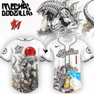 Miami Marlins x MechaGodzilla Monster Special Edition Jersey