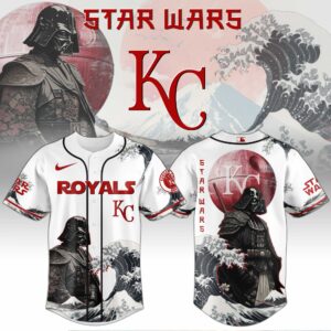 Kansas City Royals x Star Wars Darth Vader Japanese Style 2 Special Edition Jersey