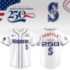 Seattle Mariners x USA 250 Anniversary Celebration Special Edition Jersey