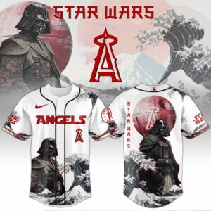 Los Angeles Angels x Star Wars Darth Vader Japanese Style 2 Special Edition Jersey