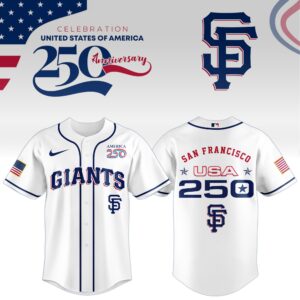 San Francisco Giants x USA 250 Anniversary Celebration Special Edition Jersey