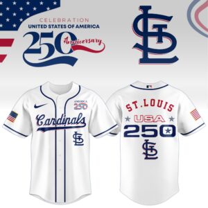 St. Louis Cardinals x USA 250 Anniversary Celebration Special Edition Jersey