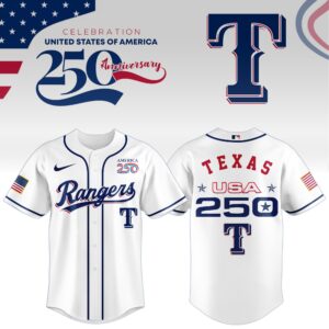 Texas Rangers x USA 250 Anniversary Celebration Special Edition Jersey