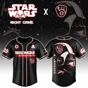Milwaukee Brewers x Darth Vader Star Wars V2 Special Edition Jersey
