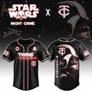 Minnesota Twins x Darth Vader Star Wars V2 Special Edition Jersey