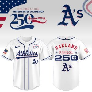 Oakland Athletics x USA 250 Anniversary Celebration Special Edition Jersey