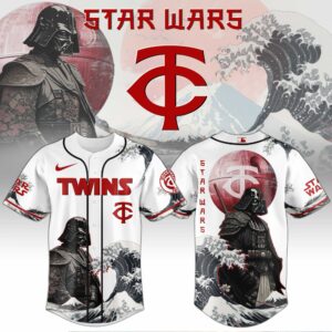 Minnesota Twins x Star Wars Darth Vader Japanese Style 2 Special Edition Jersey