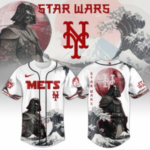 New York Mets x Star Wars Darth Vader Japanese Style 2 Special Edition Jersey