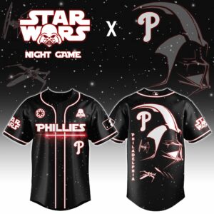 Philadelphia Phillies x Darth Vader Star Wars V2 Special Edition Jersey