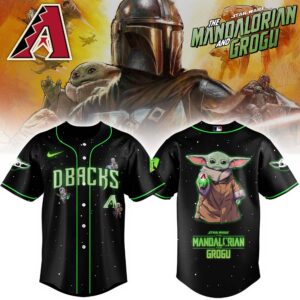 Arizona Diamondbacks x Star Wars The Mandalorian & Grogu Special Edition Jersey
