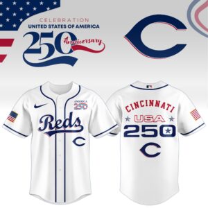 Cincinnati Reds x USA 250 Anniversary Celebration Special Edition Jersey
