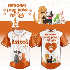 Houston Astros x National Love Your Pet Day Special Edition Jersey