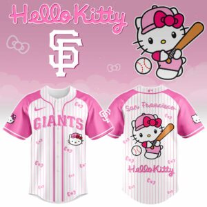 San Francisco Giants x Hello Kitty Pink Version Special Edition Jersey