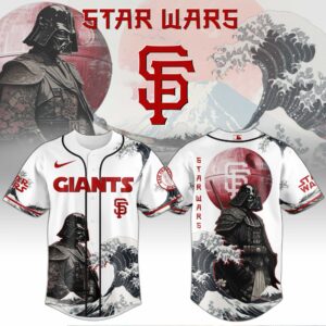 San Francisco Giants x Star Wars Darth Vader Japanese Style 2 Special Edition Jersey