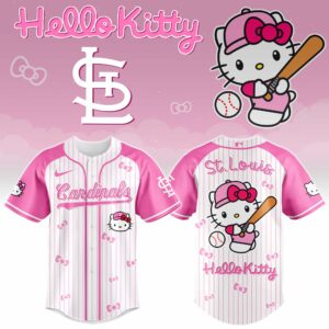St. Louis Cardinals x Hello Kitty Pink Version Special Edition Jersey