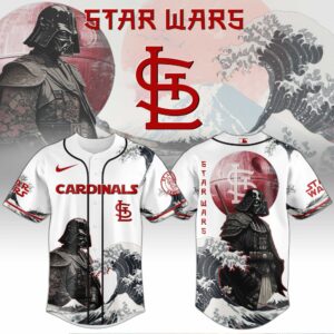 St. Louis Cardinals x Star Wars Darth Vader Japanese Style 2 Special Edition Jersey