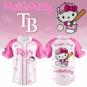 Tampa Bay Rays x Hello Kitty Pink Version Special Edition Jersey