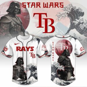 Tampa Bay Rays x Star Wars Darth Vader Japanese Style 2 Special Edition Jersey