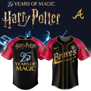 Atlanta Braves x Harry Potter 25 Years of Magic Special Edition Jersey