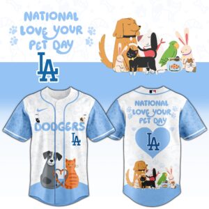 Los Angeles Dodgers x National Love Your Pet Day Special Edition Jersey