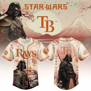 Tampa Bay Rays x Star Wars Darth Vader Japanese Style 3 Special Edition Jersey