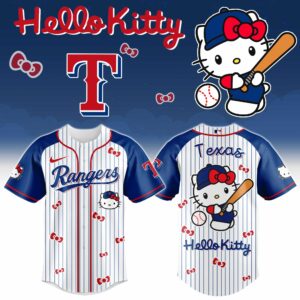 Texas Rangers x Hello Kitty Special Edition Jersey