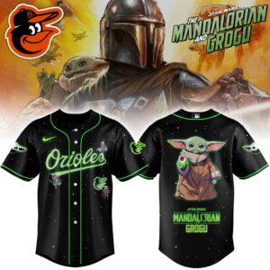 Baltimore Orioles x Star Wars The Mandalorian & Grogu Special Edition Jersey