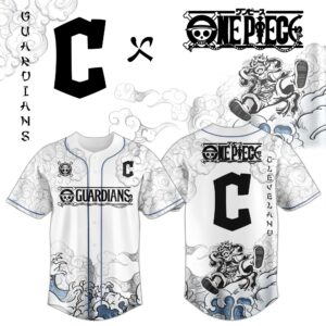 Cleveland Guardians x One Piece Monkey D. Luffy Gear 5 Special Edition Jersey