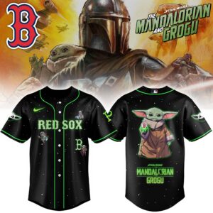Boston Red Sox x Star Wars The Mandalorian & Grogu Special Edition Jersey